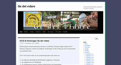 Desktop Screenshot of gedetvidare.se