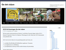 Tablet Screenshot of gedetvidare.se